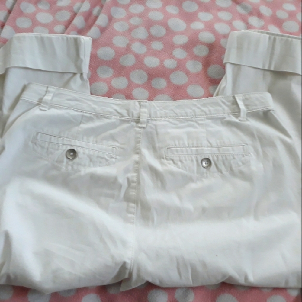White capris dressy